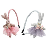 Maxbell Cute Rabbit Headband Hair Hoop Cosplay Easter Supplies Hair Band Hair Card Pink