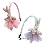 Maxbell Cute Rabbit Headband Hair Hoop Cosplay Easter Supplies Hair Band Hair Card Pink