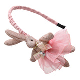 Maxbell Cute Rabbit Headband Hair Hoop Cosplay Easter Supplies Hair Band Hair Card Pink