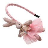Maxbell Cute Rabbit Headband Hair Hoop Cosplay Easter Supplies Hair Band Hair Card Pink