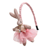Maxbell Cute Rabbit Headband Hair Hoop Cosplay Easter Supplies Hair Band Hair Card Pink