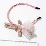 Maxbell Cute Rabbit Headband Hair Hoop Cosplay Easter Supplies Hair Band Hair Card Pink