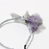 Maxbell Cute Rabbit Headband Hair Hoop Cosplay Easter Supplies Hair Band Hair Card Violet
