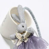 Maxbell Cute Rabbit Headband Hair Hoop Cosplay Easter Supplies Hair Band Hair Card Violet