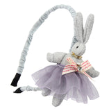 Maxbell Cute Rabbit Headband Hair Hoop Cosplay Easter Supplies Hair Band Hair Card Violet