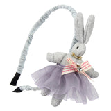 Maxbell Cute Rabbit Headband Hair Hoop Cosplay Easter Supplies Hair Band Hair Card Violet