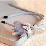 Maxbell Cute Rabbit Headband Hair Hoop Cosplay Easter Supplies Hair Band Hair Card Violet