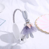 Maxbell Cute Rabbit Headband Hair Hoop Cosplay Easter Supplies Hair Band Hair Card Violet