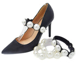 Maxbell Elastic Shoe Straps Non Slip Decoration Women Shoelaces for High Heel Girls