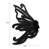 Maxbell Gothic Butterfly Hair Clips Alligator Clips Clothing Supplies Hair Pins