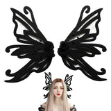 Maxbell Gothic Butterfly Hair Clips Alligator Clips Clothing Supplies Hair Pins