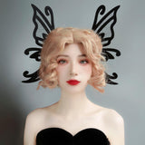 Maxbell Gothic Butterfly Hair Clips Alligator Clips Clothing Supplies Hair Pins