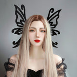 Maxbell Gothic Butterfly Hair Clips Alligator Clips Clothing Supplies Hair Pins