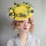 Maxbell Fascinator Hat for Women Derby Hat Sun Hats Fashionable for Tea Party