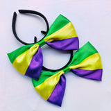 Maxbell ST Patrick'S Day Headband Bowknot Versatile for Women Fancy Dress Decoration