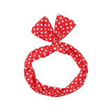 Maxbell Retro 1950S Womens Costume Set Glasses Gloves Polka Dot for Halloween Adult Red