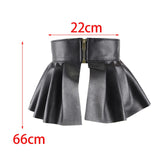 Maxbell Waist Belt Skirts Wide Dresses Wide Belts Women Charm Waistband Party Ruffle