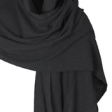 Maxbell Medieval Hooded Cloak Shoulder Cowl Adult Garment Cosplay Party Fancy Dress Black