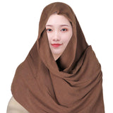 Maxbell Medieval Hooded Cloak Shoulder Cowl Adult Garment Cosplay Party Fancy Dress Brown