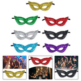 Maxbell Mardi Gras Masquerade Eye Mask Sequin Eyemask Carnival Halloween Photo Prop Aureate