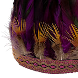 Maxbell Indian Feather Headband Stage Show Costume Accessories Dress up Festival 49-54CM
