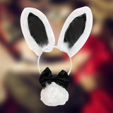 Maxbell Bunny Ears Headband Rabbit Hairbands for Masquerade for Kids and Adults