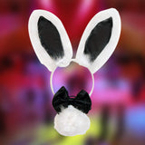 Maxbell Bunny Ears Headband Rabbit Hairbands for Masquerade for Kids and Adults