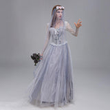 Maxbell Women Halloween Dress Costume Bridal Veiling Festival Cosplay Delicate Fancy M