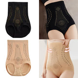 Maxbell Women High Waist Underwear Knickers Full Coverage Tummy Control Panties Black M