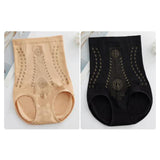 Maxbell Women High Waist Underwear Knickers Full Coverage Tummy Control Panties Black M