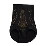 Maxbell Women High Waist Underwear Knickers Full Coverage Tummy Control Panties Black M