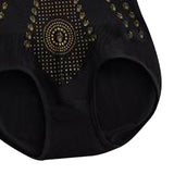 Maxbell Women High Waist Underwear Knickers Full Coverage Tummy Control Panties Black L