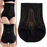 Maxbell Women High Waist Underwear Knickers Full Coverage Tummy Control Panties Black XXL