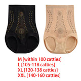 Maxbell Women High Waist Underwear Knickers Full Coverage Tummy Control Panties Skin M