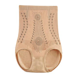 Maxbell Women High Waist Underwear Knickers Full Coverage Tummy Control Panties Skin M