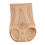 Maxbell Women High Waist Underwear Knickers Full Coverage Tummy Control Panties Skin L