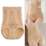 Maxbell Women High Waist Underwear Knickers Full Coverage Tummy Control Panties Skin XL