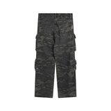 Maxbell Women Men Cargo Pants Trousers Work Pants Wide Leg Construction Trendy Baggy M