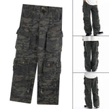 Maxbell Women Men Cargo Pants Trousers Work Pants Wide Leg Construction Trendy Baggy XXL