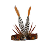 Maxbell Indian Headdress Headband Crown Peacock Costume for Party Burlesque Women Style A