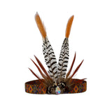 Maxbell Indian Headdress Headband Crown Peacock Costume for Party Burlesque Women Style A