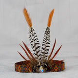 Maxbell Indian Headdress Headband Crown Peacock Costume for Party Burlesque Women Style A