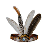 Maxbell Indian Headdress Headband Crown Peacock Costume for Party Burlesque Women Style B