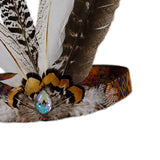 Maxbell Indian Headdress Headband Crown Peacock Costume for Party Burlesque Women Style B