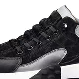 Maxbell Men's Walking Shoes Non Slip Breathable for Hiking Short Trips Outdoor Black 39