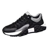 Maxbell Men's Walking Shoes Non Slip Breathable for Hiking Short Trips Outdoor Black 39