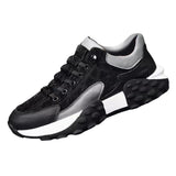 Maxbell Men's Walking Shoes Non Slip Breathable for Hiking Short Trips Outdoor Black 39