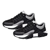 Maxbell Men's Walking Shoes Non Slip Breathable for Hiking Short Trips Outdoor Black 41