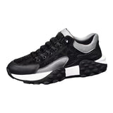 Maxbell Men's Walking Shoes Non Slip Breathable for Hiking Short Trips Outdoor Black 41