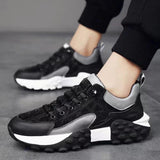 Maxbell Men's Walking Shoes Non Slip Breathable for Hiking Short Trips Outdoor Black 41